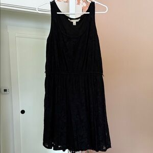 Lauren Conrad Black Lace Dress